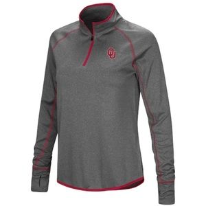 Oklahoma Sooners athletic 1/4 zip